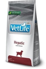 Farmina Vet Life Hepatic Dog, 12 kg cena un informācija | Sausā barība suņiem | 220.lv