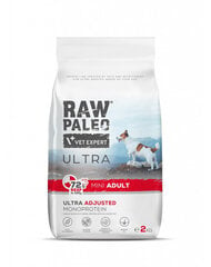 Paw Paleo Ultra Mini Adult ar liellopu gaļu, 2 kg cena un informācija | Sausā barība suņiem | 220.lv