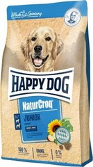 Happy Dog Naturcroq Junior ar mājputnu gaļu, 15 kg cena un informācija | Sausā barība suņiem | 220.lv