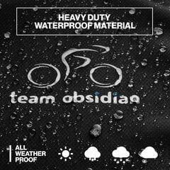 Чехлы для велосипедов Team Obsidian, 210D цена и информация | Другие аксессуары для велосипеда | 220.lv