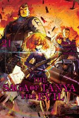 Saga of Tanya the Evil, Vol. 21 (manga) цена и информация | Фантастика, фэнтези | 220.lv