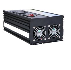 Sprieguma pārveidotājs Powermax CXBIG-2000W 12-24V 2000W, modificēts sinusa cena un informācija | Sprieguma pārveidotāji | 220.lv