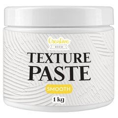 Gluda tekstūras pasta 1 kg Creative Deco White Mass, modelēšanas pasta, viegli lietojama 3D efektu radīšanai цена и информация | Клей | 220.lv