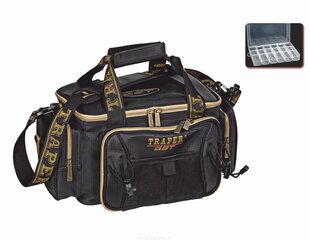 Bag Traper GST ar kastēm 41x25x20cm cena un informācija | Makšķernieku kastes, makšķeru somas, mugursomas | 220.lv