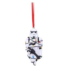 Star Wars Stormtrooper In Fairy Lights Hanging Ornament 9cm cena un informācija | Datorspēļu suvenīri | 220.lv