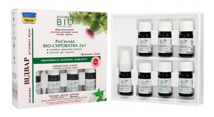 BIO PHARMA Burdock Serum 2-in-1 Preventing Hair Loss 7x 10 ml - Сыворотка с лопухом 2-в-1, предотвращающая выпадение волос цена и информация | Шампуни | 220.lv