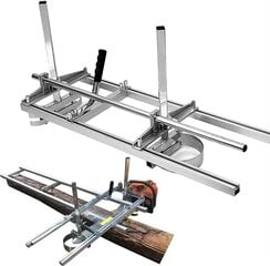 Zāģētava kokmateriālu motorzāģa turētājs zāģēšanas palīgierīce 355-914 mm 14"-36" ZAXER cena un informācija | Zāģi, ripzāģi | 220.lv