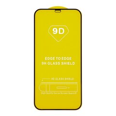 Закаленное стекло 9D для Samsung Galaxy A14 4G / A14 5G в черной рамке цена и информация | Защитные пленки для телефонов | 220.lv