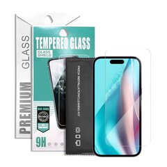 Закаленное стекло 2,5D Premium для iPhone 13 Pro Max / 14 Plus 6,7 цена и информация | Защитные пленки для телефонов | 220.lv