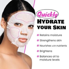 Dewytree PICK AND QUICK Moisture Full Mask 30 шт - Увлажняющие листовые маски цена и информация | Маски для лица, патчи для глаз | 220.lv