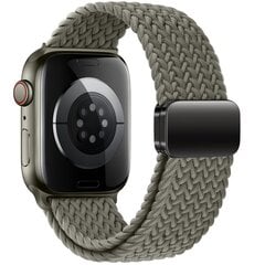 TECH-PROTECT NYLONMAG APPLE WATCH 4 | 5 | 6 | 7 | 8 | 9 | SE | ULTRA 1 | 2 (42 | 44 | 45 | 49 ММ) ОЛИВКОВО-СЕРЫЙ цена и информация | Аксессуары для смарт-часов и браслетов | 220.lv