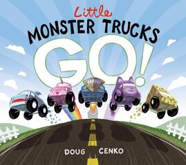 Little Monster Trucks GO! cena un informācija | Grāmatas pusaudžiem un jauniešiem | 220.lv