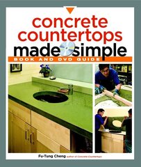 Concrete Countertops Made Simple cena un informācija | Grāmatas par veselīgu dzīvesveidu un uzturu | 220.lv