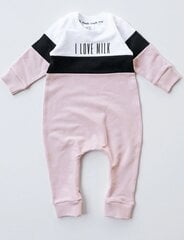 Romperis Ilovemilk Pink Colour Block, dažādu krāsu цена и информация | Бодики, распашонки | 220.lv