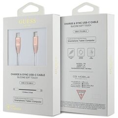 Guess GUCCLALRGDP USB-C Vads 1.5m cena un informācija | Kabeļi un vadi | 220.lv