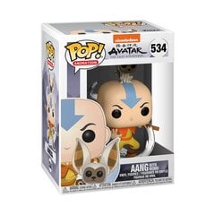 FUNKO POP! Vinila figūra: Avatar: The Last Airbender - Aang w/Momo cena un informācija | Smilšu kastes, smiltis | 220.lv