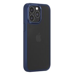 Joy Elegant komatu futrālis iPhone 15 Pro Max zilā krāsā cena un informācija | Telefonu vāciņi, maciņi | 220.lv