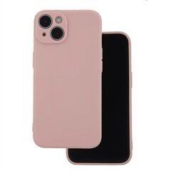 Matinis TPU dėklas iPhone 15 6,1 šviesiai rožinės spalvos цена и информация | Чехлы для телефонов | 220.lv