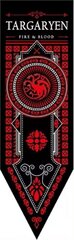 Баннер, Флаг Королевства Targaryen, Игра Престолов, 32 x 100 см. цена и информация | Картины | 220.lv