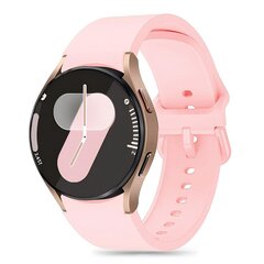 СИЛИКОНОВЫЕ ЧАСЫ SAMSUNG GALAXY WATCH 4 | 5 | 5 PRO | 6 | 7 | FE BABY PINK цена и информация | Аксессуары для смарт-часов и браслетов | 220.lv