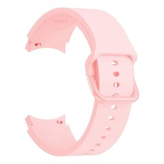 СИЛИКОНОВЫЕ ЧАСЫ SAMSUNG GALAXY WATCH 4 | 5 | 5 PRO | 6 | 7 | FE BABY PINK цена и информация | Аксессуары для смарт-часов и браслетов | 220.lv