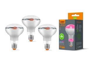 LED spuldze augu audzēšanai Videx, E27, 9W, 14 umol/s 1200K, 3 gab. цена и информация | Проращиватели, лампы для растений | 220.lv