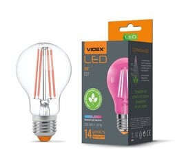 Светодиодная лампа для выращивания растений E27 8W Filament - Bicolor (1200K) цена и информация | Проращиватели, лампы для растений | 220.lv