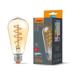 LED spuldze dekoratīva Videx, E27, 4W, 300Lm, 2200K цена и информация | Лампочки | 220.lv