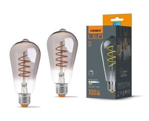 LED spuldze dekoratīva Videx, E27, 4W, 100Lm, 1800K, 2 gab. cena un informācija | Spuldzes | 220.lv