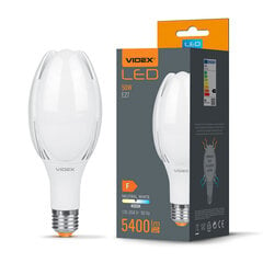 LED spuldze Videx, E27, 50W, 5400Lm, 4000K цена и информация | Лампочки | 220.lv