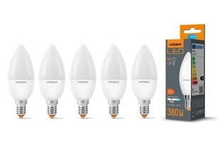 LED spuldze Videx, E14, 4W, 380Lm, 3000K, 5 gab. цена и информация | Лампочки | 220.lv