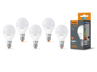 LED spuldze Videx, E14, 4W, 380Lm, 3000K, 5 gab. цена и информация | Лампочки | 220.lv