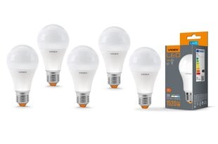 LED spuldze Videx E27 15W, 1520Lm 3000K, 5 gab. цена и информация | Лампочки | 220.lv