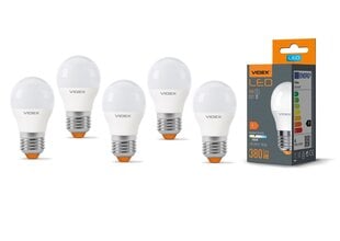 LED spuldze Videx, E27, 4W, 380Lm, 3000K, 5 gab. cena un informācija | Spuldzes | 220.lv