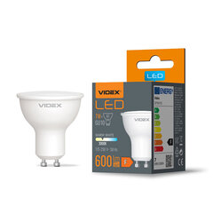 LED spuldze Videx GU10 7W, 600Lm 3000K, 5 gab. цена и информация | Лампочки | 220.lv