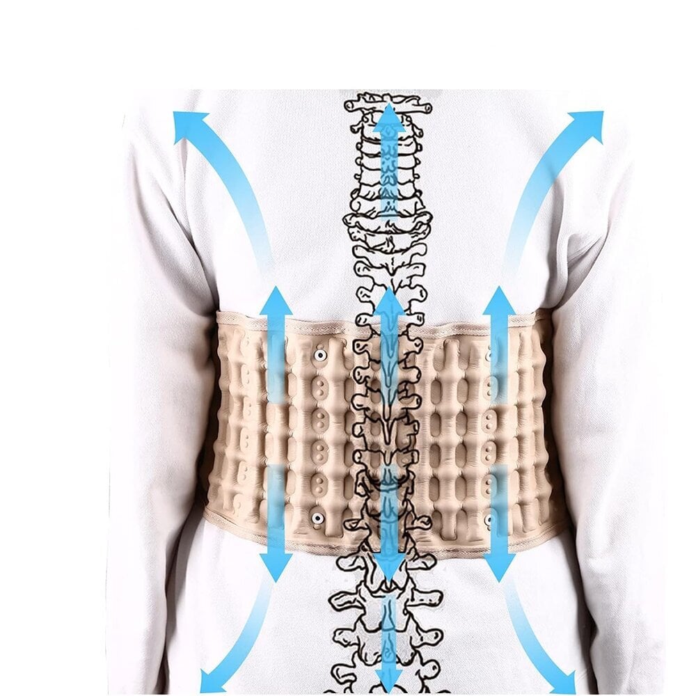 Dekompresijas muguras josta TR292A, piepūšama cena un informācija | Ķermeņa daļu fiksatori | 220.lv