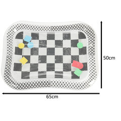 Ūdens sensorais paklājiņš mazuļiem L2, 65x50 cm cena un informācija | Rotaļlietas zīdaiņiem | 220.lv