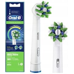 Oral-B CrossAction EB50AB uzgalis cena un informācija | Uzgaļi elektriskajām zobu birstēm | 220.lv