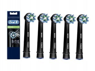 5x ORAL-B Cross Action uzgalis EB50BK BLACK цена и информация | Насадки для электрических зубных щеток | 220.lv