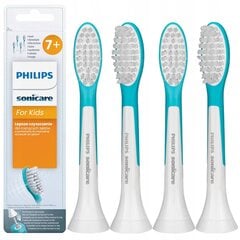 4x Philips Sonicare rokas uzgalis HX6044 KIDS 7+ cena un informācija | Uzgaļi elektriskajām zobu birstēm | 220.lv