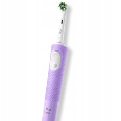 Oral-B Vitality Pro D103 Lilac Violet + rezerves uzgaļi + futrālis melns +2x iemutiņš cena un informācija | Uzgaļi elektriskajām zobu birstēm | 220.lv