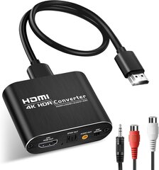 avedio saites HDMI audio ekstraktors cena un informācija | Kabeļi un vadi | 220.lv