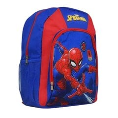 Mugursoma bērnudārzam Viena nodalījuma Marvel Spiderman 40cm cena un informācija | Skolas somas | 220.lv