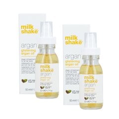 Matu eļļa Milk Shake Argan, 50 ml x 2 cena un informācija | Kosmētika matu stiprināšanai | 220.lv