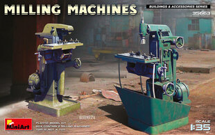 Līmējošais modelis MiniArt 35663 Milling Machines 1/35 cena un informācija | Līmējamie modeļi | 220.lv