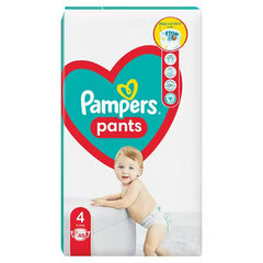 Autiņbiksītes Pampers Pants Maxi Pack S4 48 gab. x 2 gab. cena un informācija | Autiņbiksītes | 220.lv