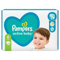 Подгузники Pampers Active Baby Maxi Pack S6 44 шт. х 2 шт. цена и информация | Подгузники | 220.lv