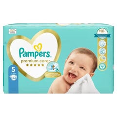 Autiņbiksītes Pampers Premium Care, Value Pack izmērs 5, 44 gab. x 2 gab. cena un informācija | Autiņbiksītes | 220.lv