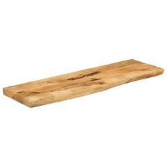 vidaXL Galda virsma 100x20x3,8 cm Natural Edge Mango Wood cena un informācija | Galda virsmas | 220.lv