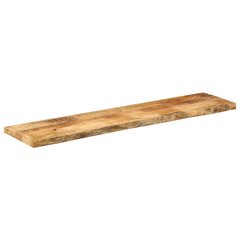 vidaXL Galda virsma 160x20x3,8 cm Natural Edge Mango Wood cena un informācija | Galda virsmas | 220.lv